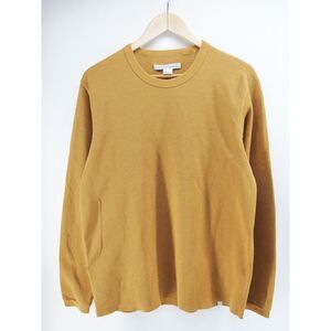 OuterKnown Hightide Crew‎ Sweater Mens Medium Brown Brushed Terry Long Sleeve